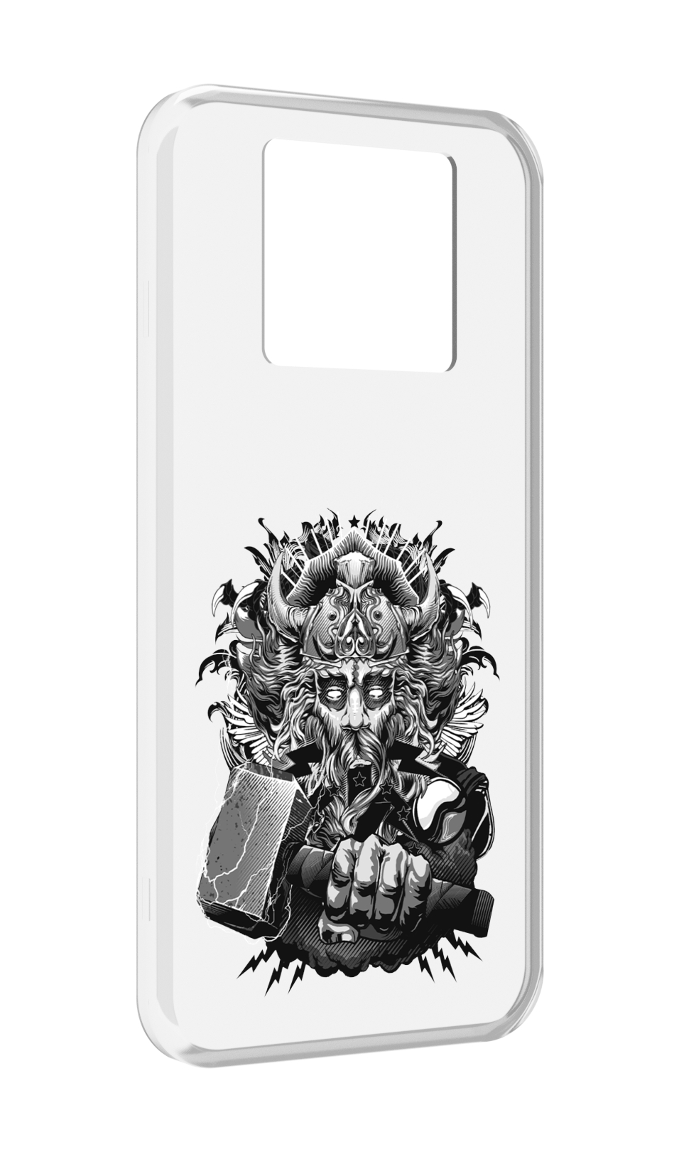 

Чехол MyPads злой тор для Black Shark 3 5G / Black Shark 3S, Прозрачный, Tocco