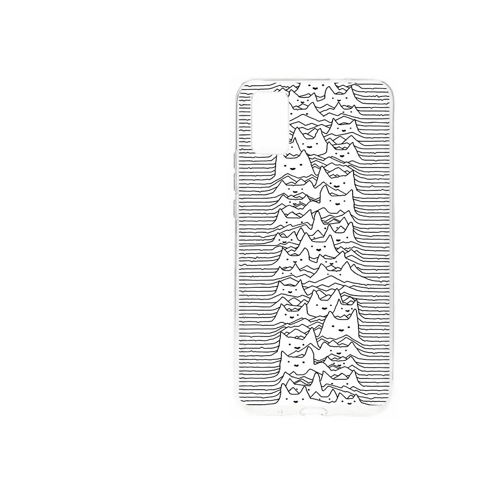 

Чехол MyPads Tocco для ZTE Blade A31 (2021) черно белые коты 3D (PT226942.465.682), Прозрачный, Tocco
