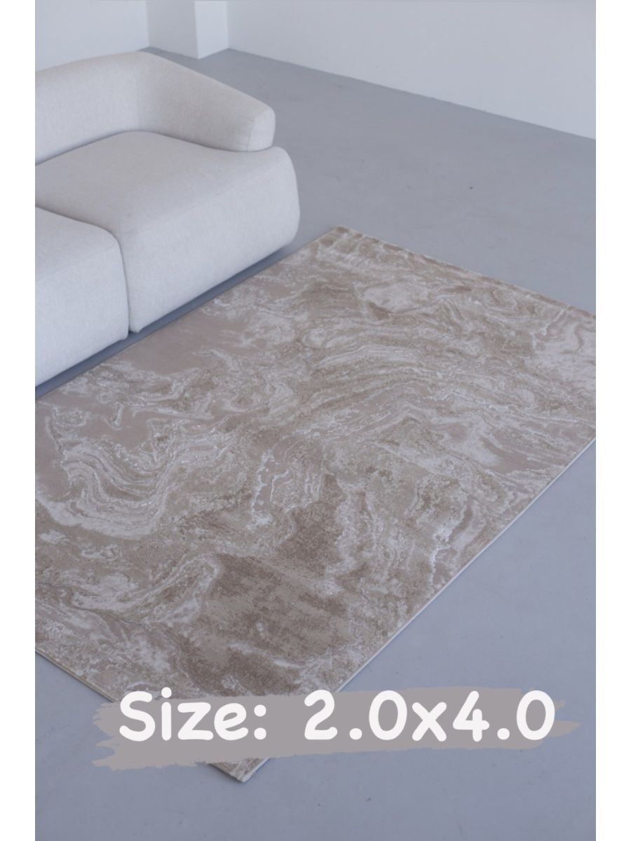 

Ковер Laxmi LUX6050 beige cream 200x400, LUX6050