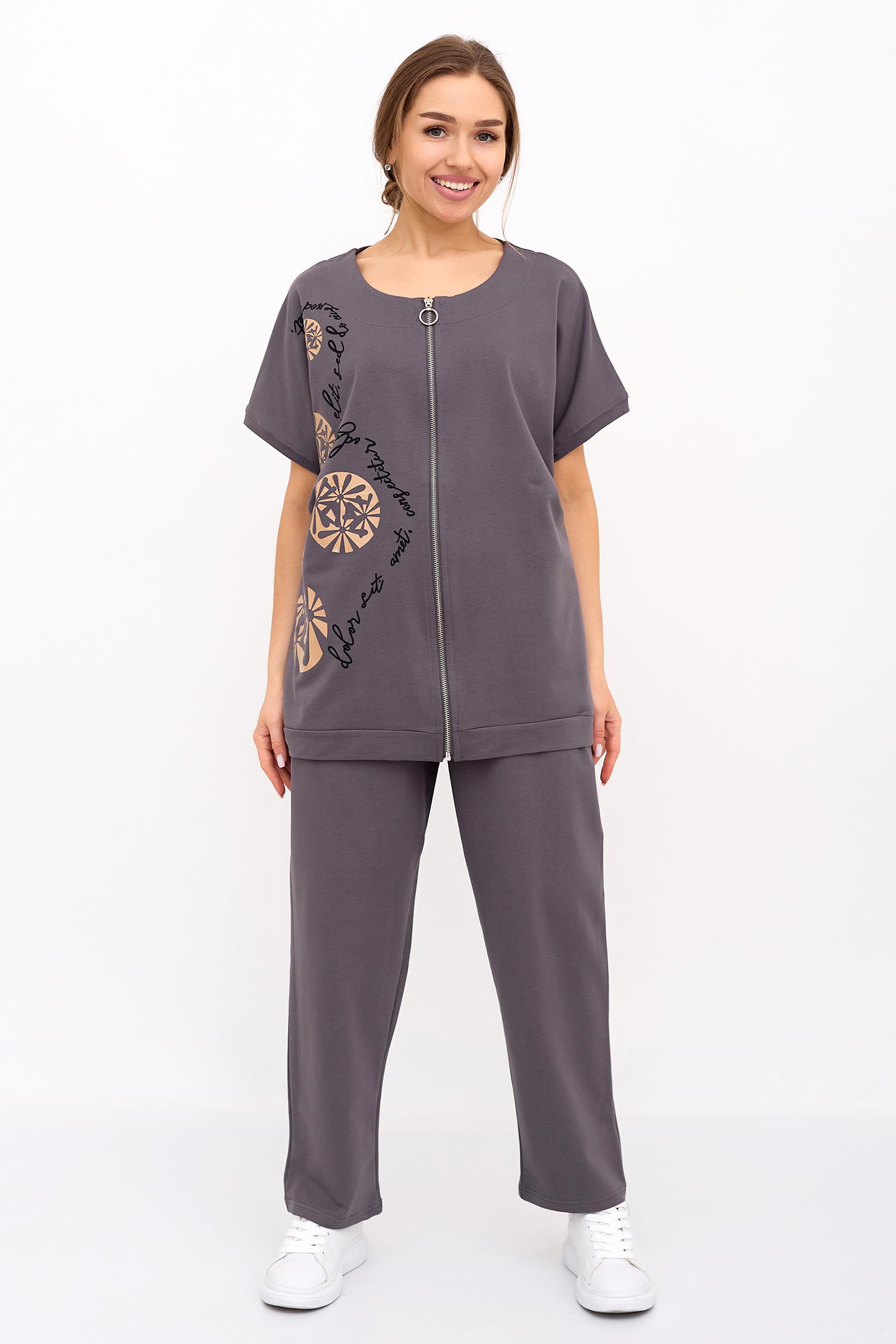 

Костюм женский LikaDress 18-1895 серый 58 RU, 18-1895