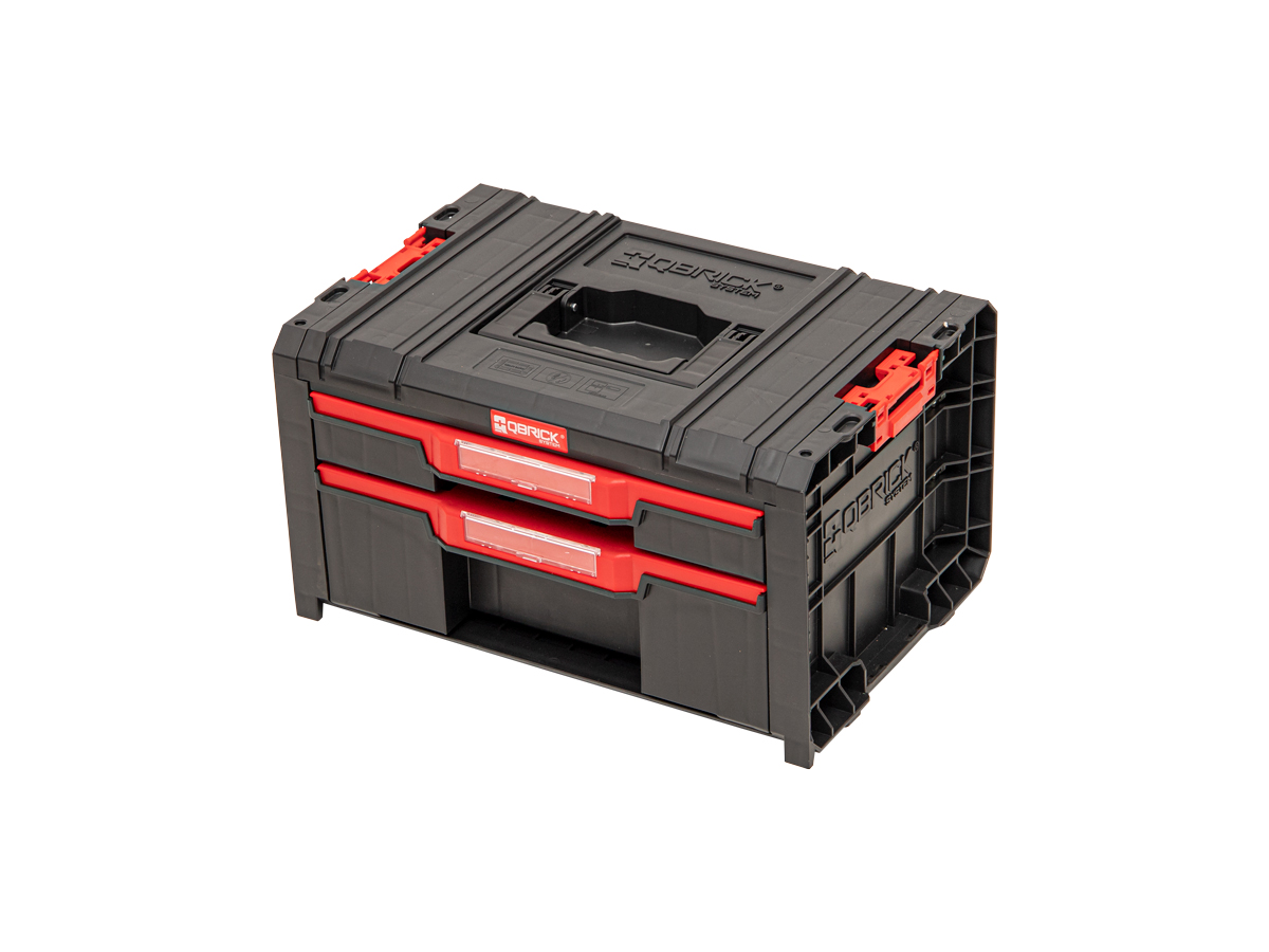 Ящик для инструментов c выдвижными секциями Qbrick System PRO Drawer 2 Toolbox Basic 11280₽