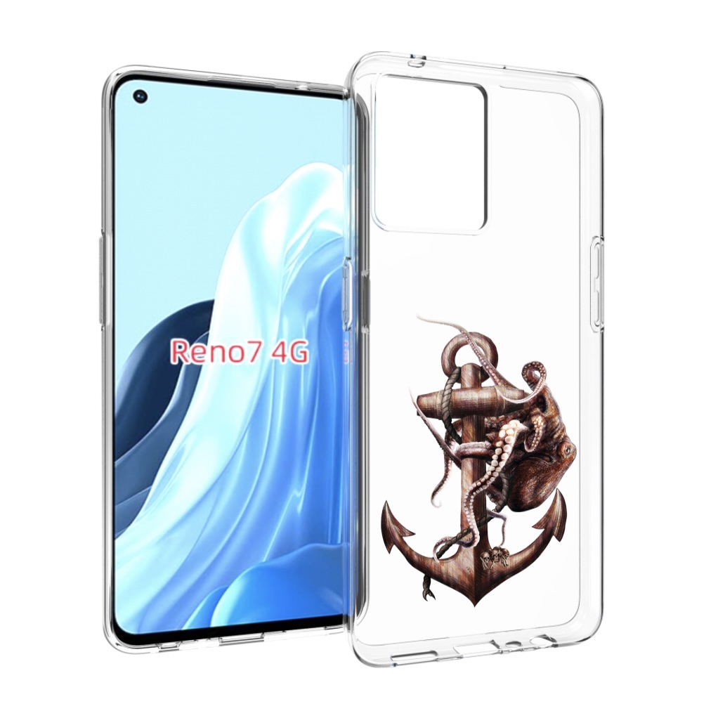 

Чехол MyPads ржавый якорь для OPPO RENO 7 4G, Прозрачный, Tocco