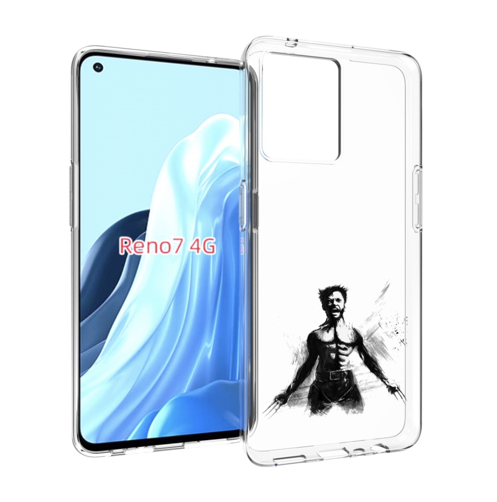 

Чехол MyPads росомаха для OPPO RENO 7 4G, Прозрачный, Tocco