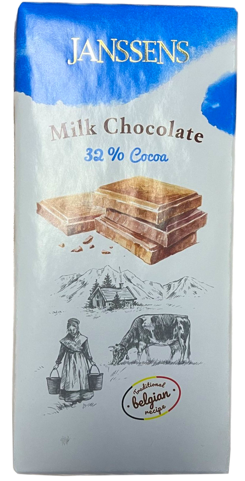 Шоколад Delicert de chocolat молочный 32%