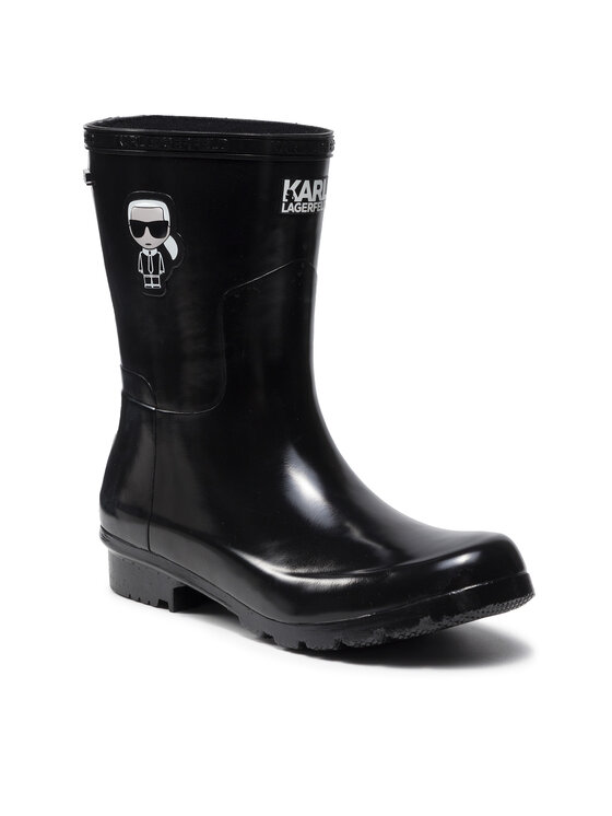 Резиновые полусапоги KL47073 KARL LAGERFELD Черный 40 EU