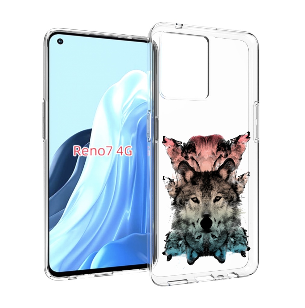 

Чехол MyPads стая для OPPO RENO 7 4G, Прозрачный, Tocco