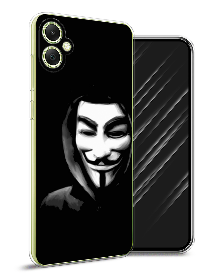 

Чехол Awog на Samsung Galaxy A05 "Анонимус", Черный;серый;белый, 2108750-1