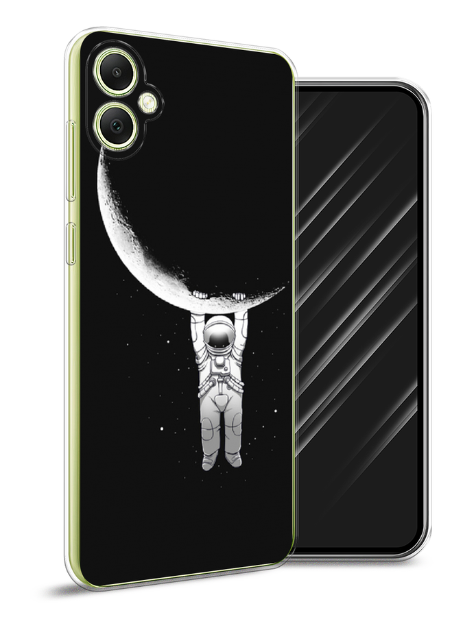 

Чехол Awog на Samsung Galaxy A05 "Космонавт", Белый;черный, 2108750-1