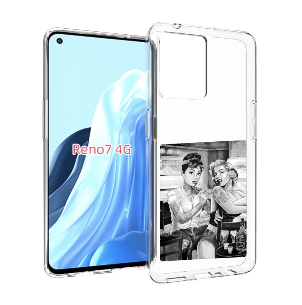 

Чехол MyPads тату мастер для OPPO RENO 7 4G, Прозрачный, Tocco