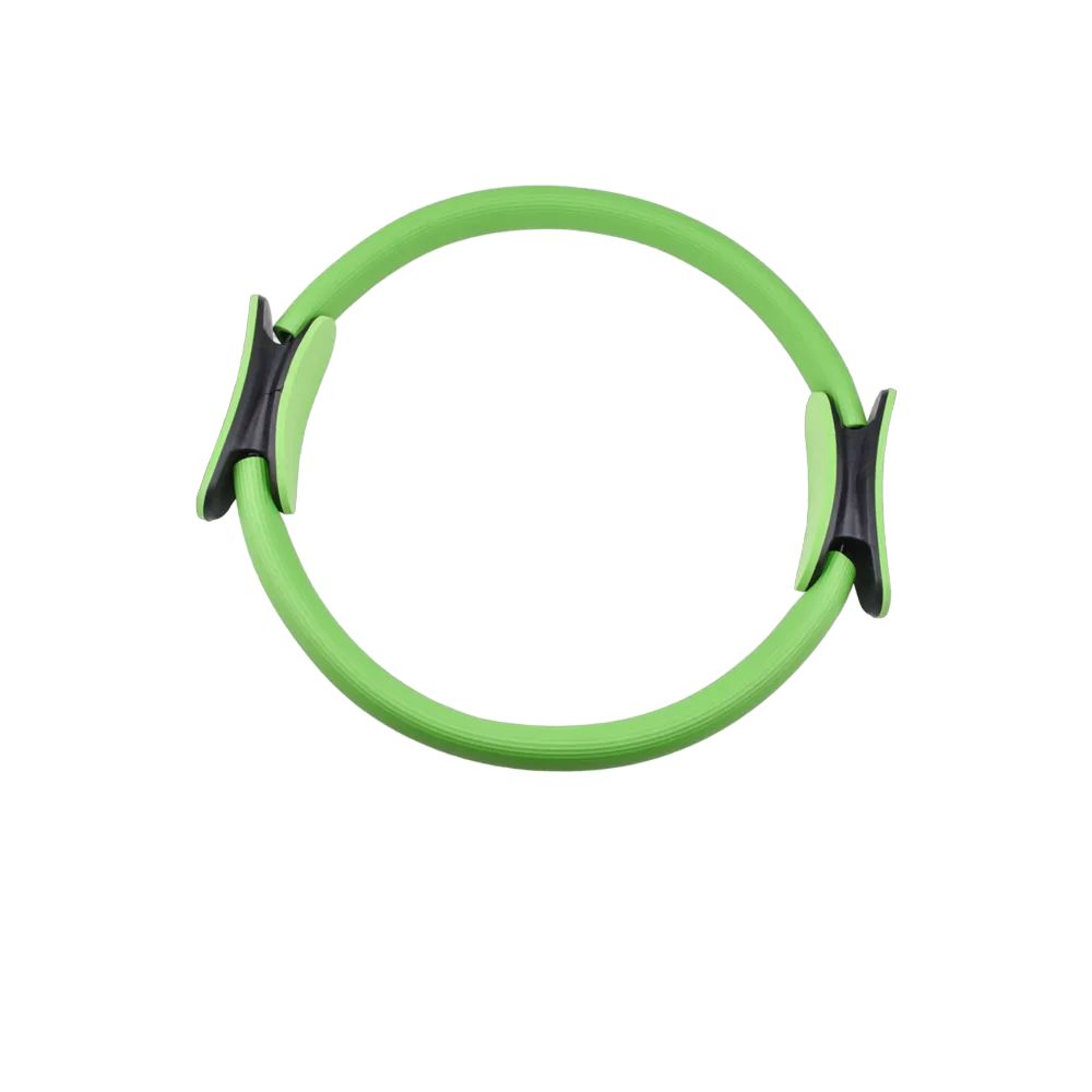 Кольцо изотоническое для занятий пилатесом, фитнесом и функциональным тренингом, зеленый
