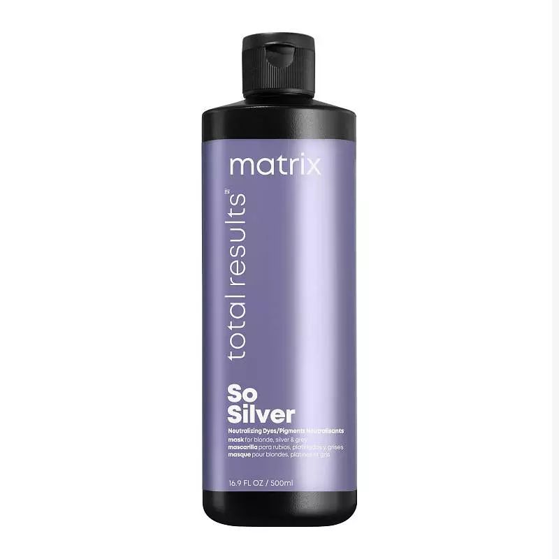 Маска тройного действия Matrix So Silver, 500 мл маска для волос matrix total results pro solutionist total treat deep cream mask 500 мл