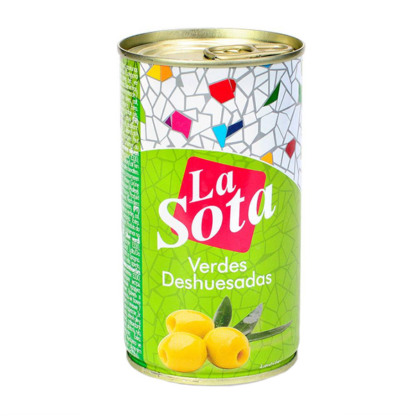 

Оливки черные La Sota без косточки 350 г