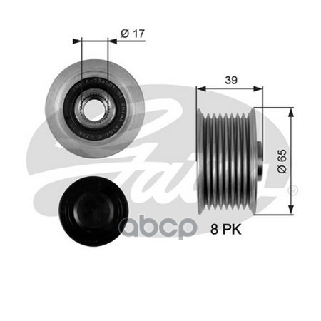 Обгонный шкив генератора Gates OAP7071