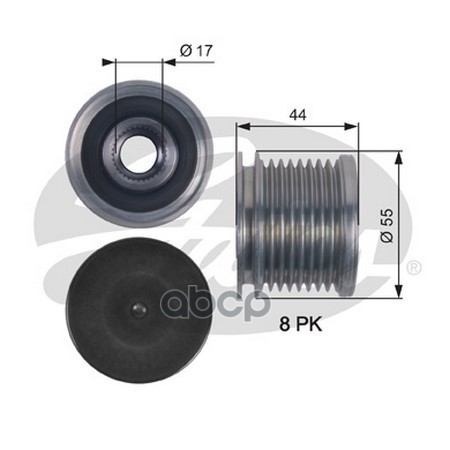 Обгонный шкив генератора Gates OAP7120