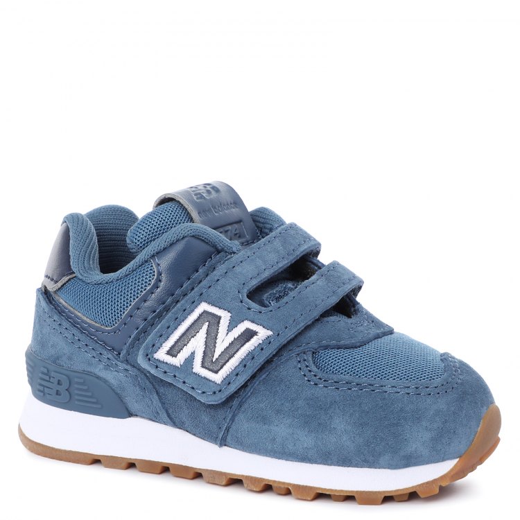 фото Кроссовки детские new balance, цв. синий р.17