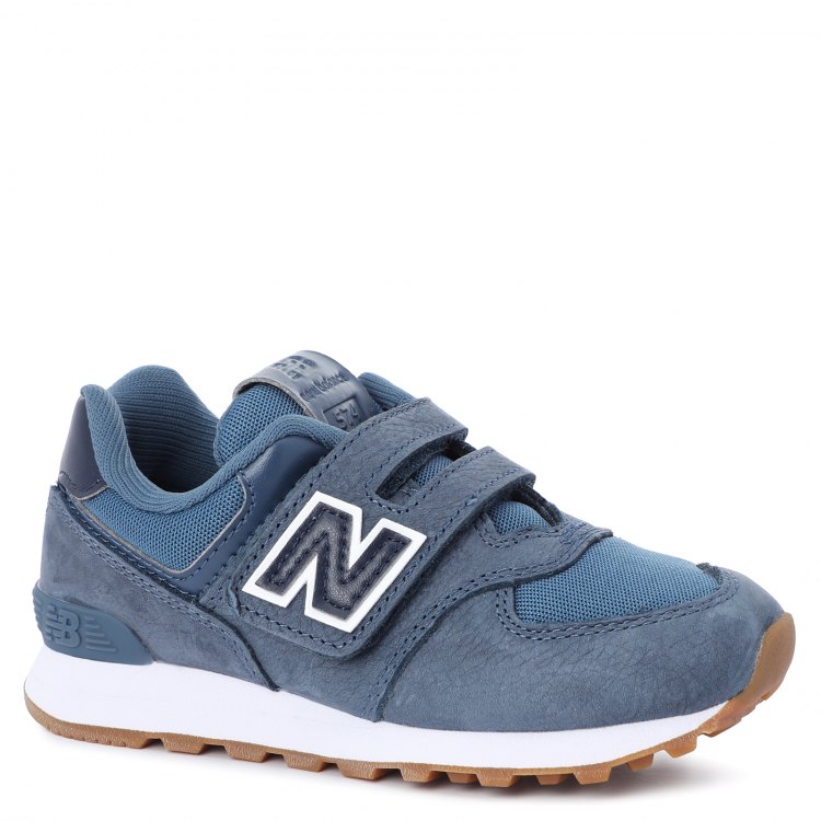 фото Кроссовки детские new balance, цв. синий р.28,5