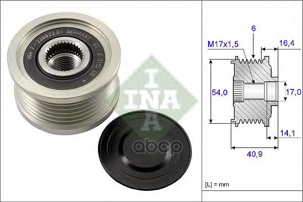 

Обгонный шкив генератора Ina 535011210