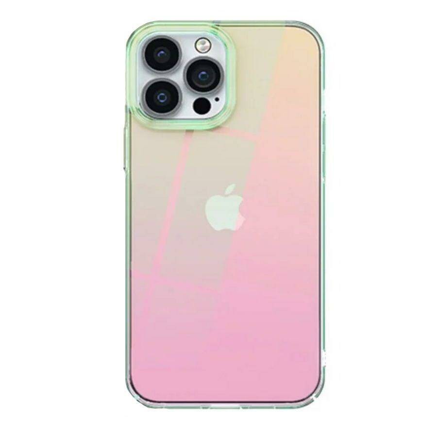 Чехол Memumi Rainbow Series для iPhone 13 Pro 6.1inch Pink (AFC218301)