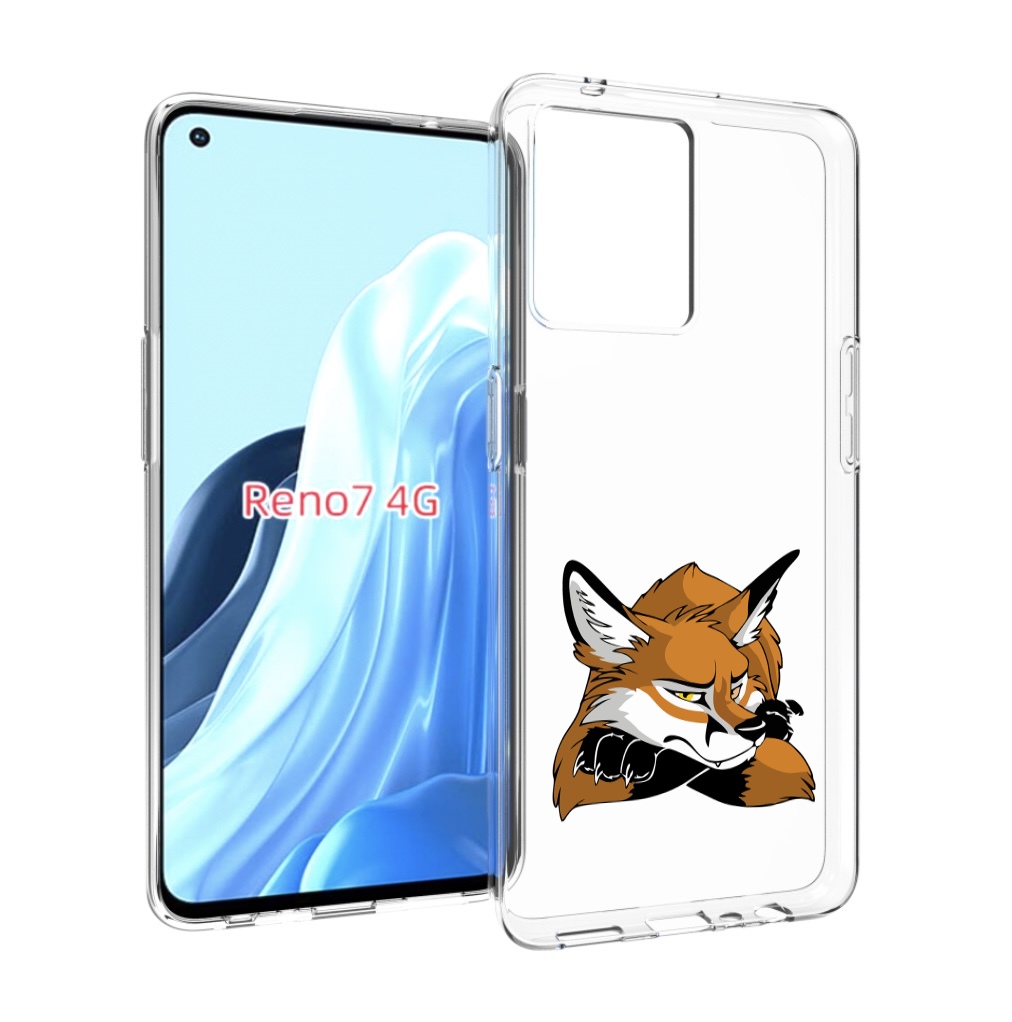 

Чехол MyPads фокс для OPPO RENO 7 4G, Прозрачный, Tocco