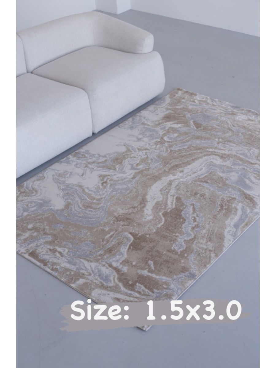 

Ковер Laxmi LUX6050 cream gray 150x300, LUX6050