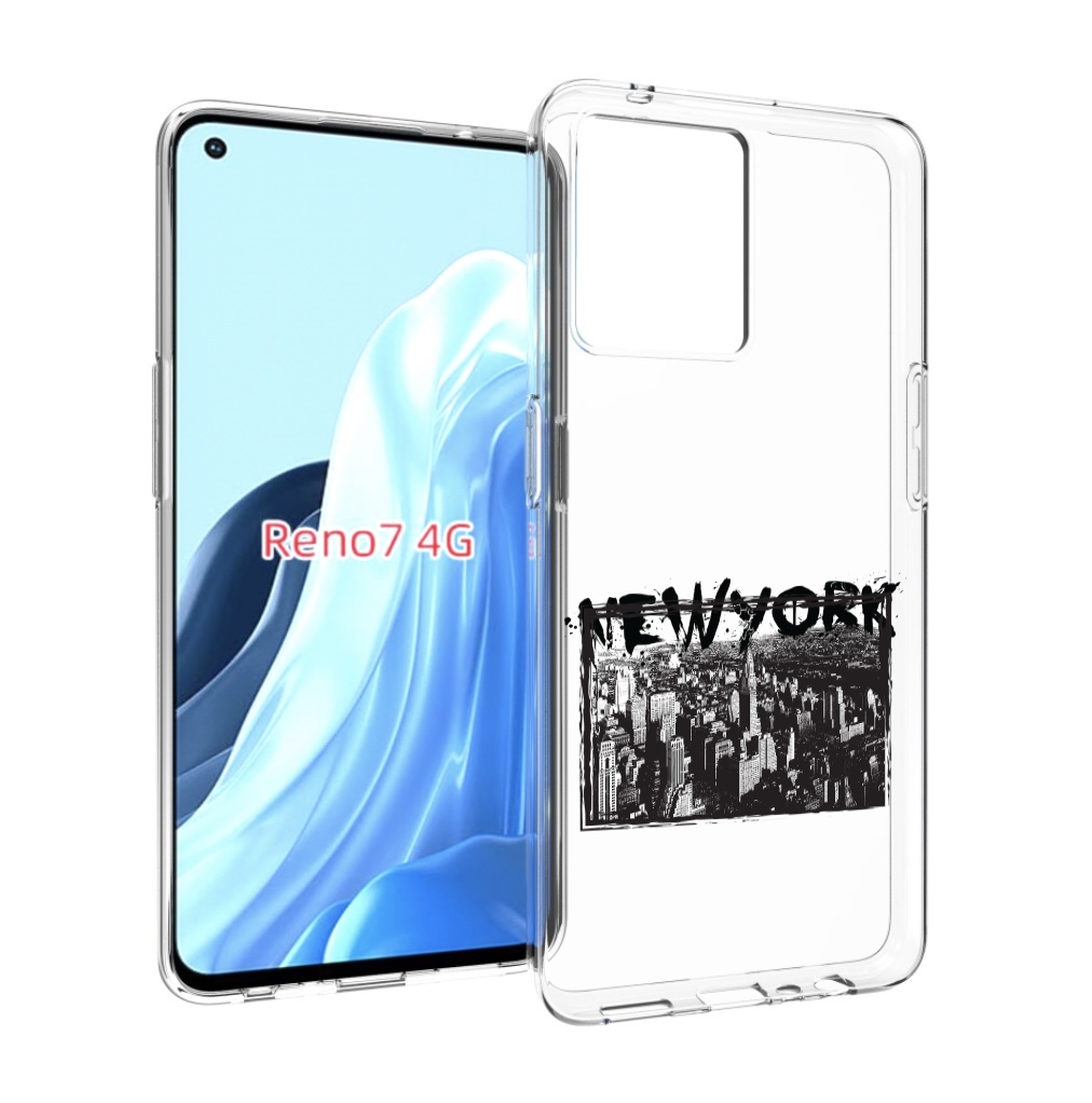 

Чехол MyPads че для OPPO RENO 7 4G, Прозрачный, Tocco