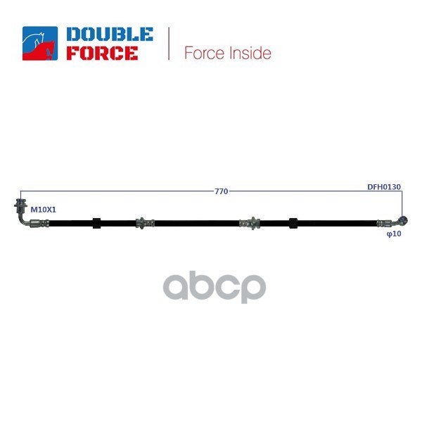 Шланг тормозной Double Force 1042₽