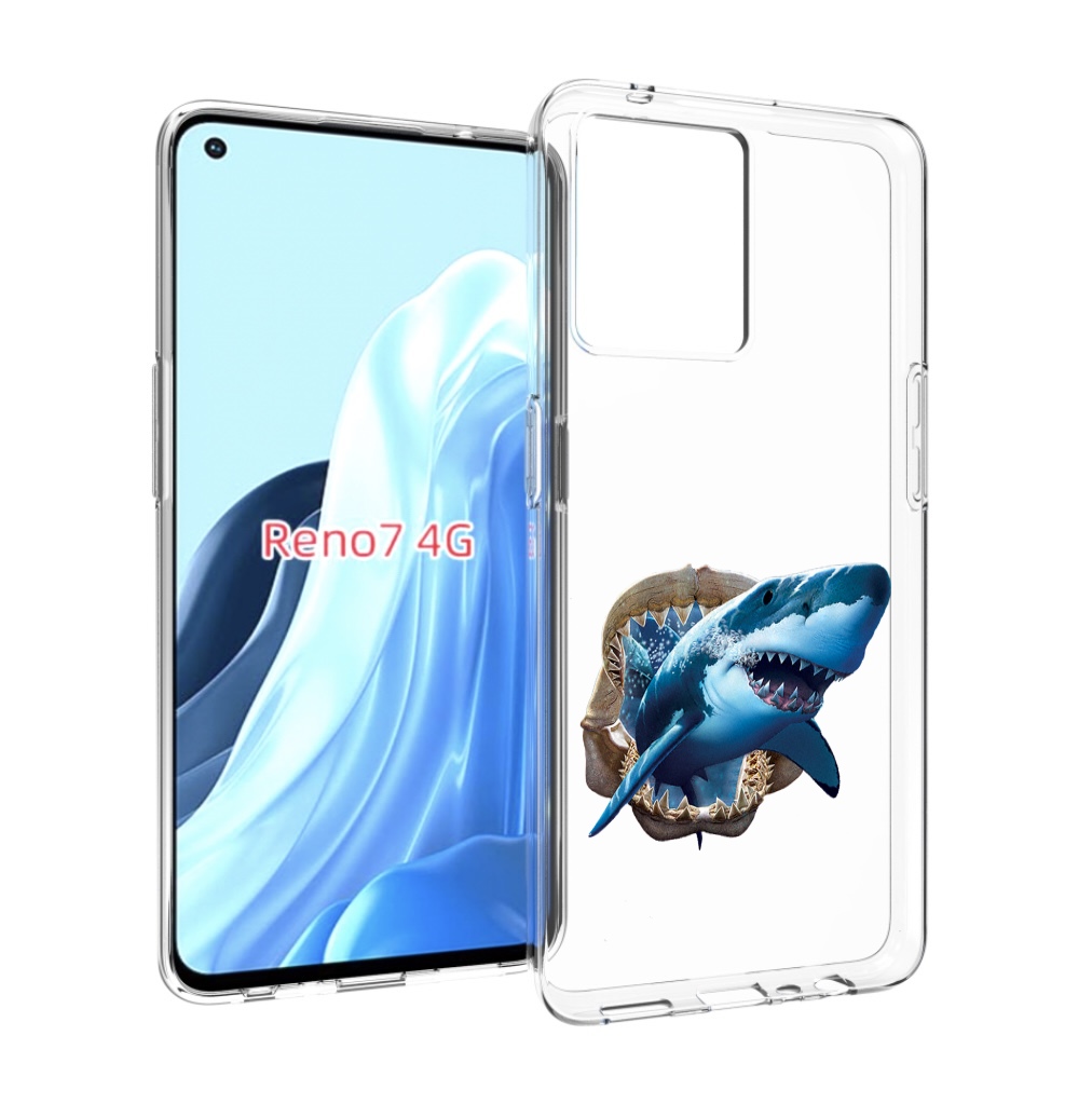 

Чехол MyPads челюсти для OPPO RENO 7 4G, Прозрачный, Tocco