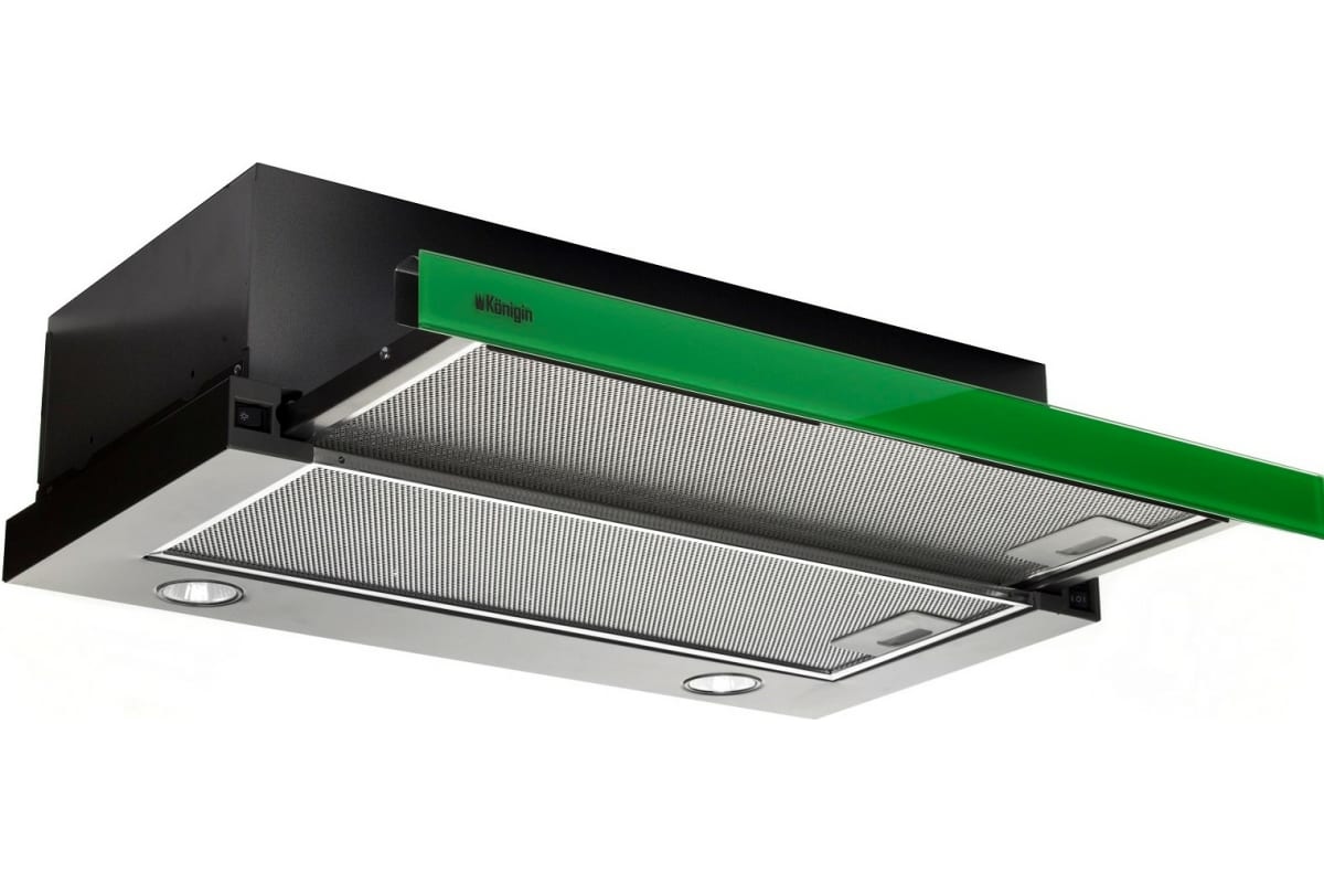 

Вытяжка встраиваемая Konigin Helena II Green Glass 60 зеленый, черный, Helena II Green Glass 60