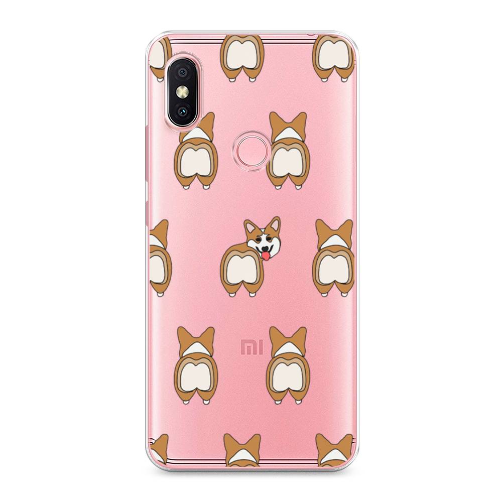 

Чехол Awog на Xiaomi Redmi S2 (Redmi Y2) "Милый корги фон", Разноцветный, 33650-2