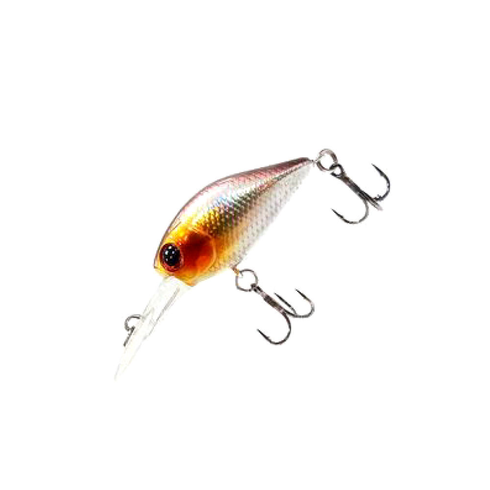 

Воблер Mottomo CHUBBER 36F-DR 4.0гр # Shibu Silver, Белый;оранжевый, CHUBBER 36F-DR