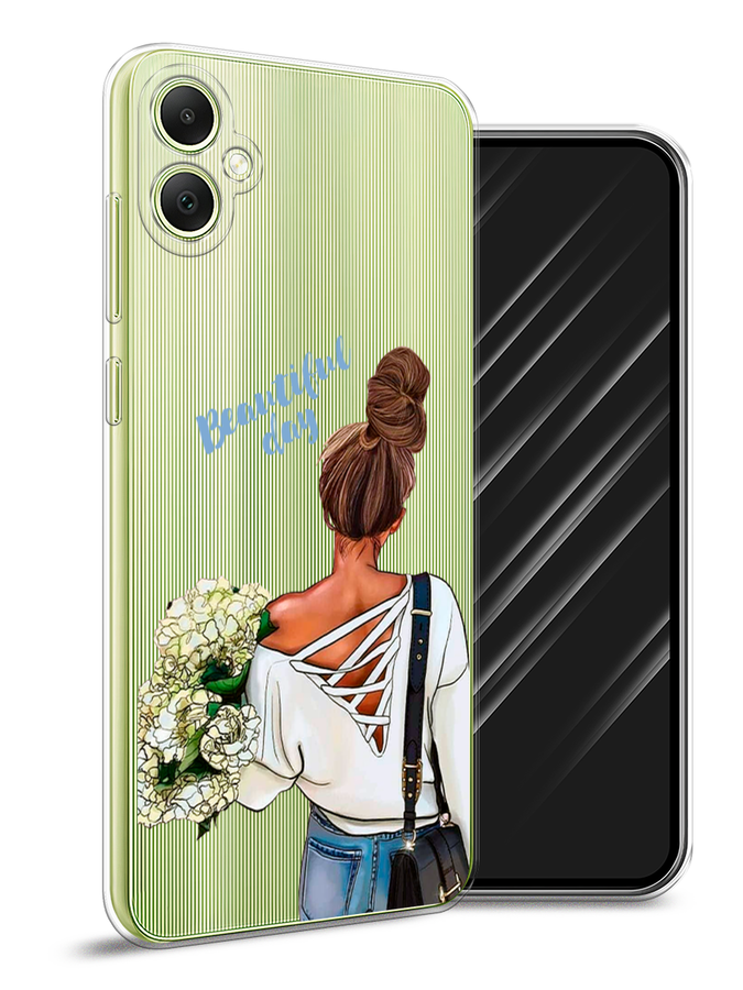 

Чехол Awog на Samsung Galaxy A05 "Beautiful day vector", Коричневый;белый;зеленый, 2108750-1