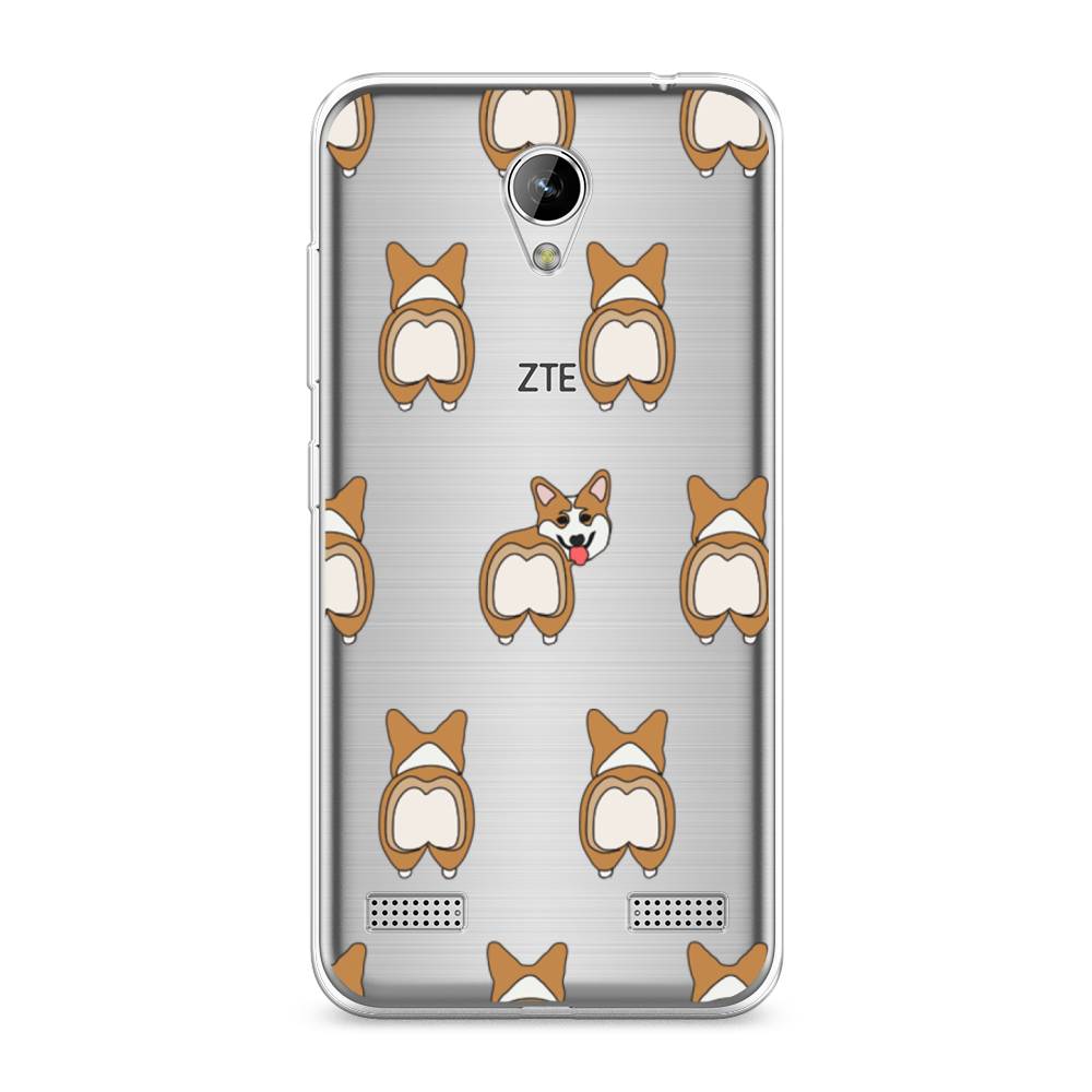 

Чехол Awog на ZTE Blade A520 / ЗТЕ Блэйд A520 "Милый корги фон", 132050-2