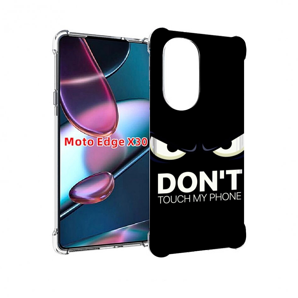 

Чехол MyPads не надо-2 для Motorola Moto Edge X30, Прозрачный, Tocco