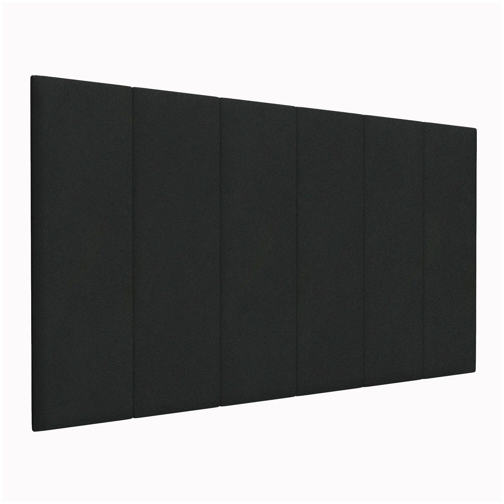 Стеновая панель Velour Black 30х100 см 4 шт.