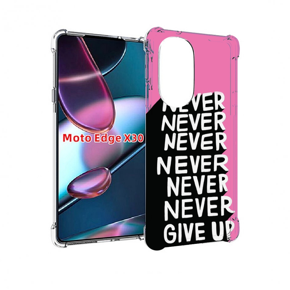 

Чехол MyPads никогда для Motorola Moto Edge X30, Прозрачный, Tocco