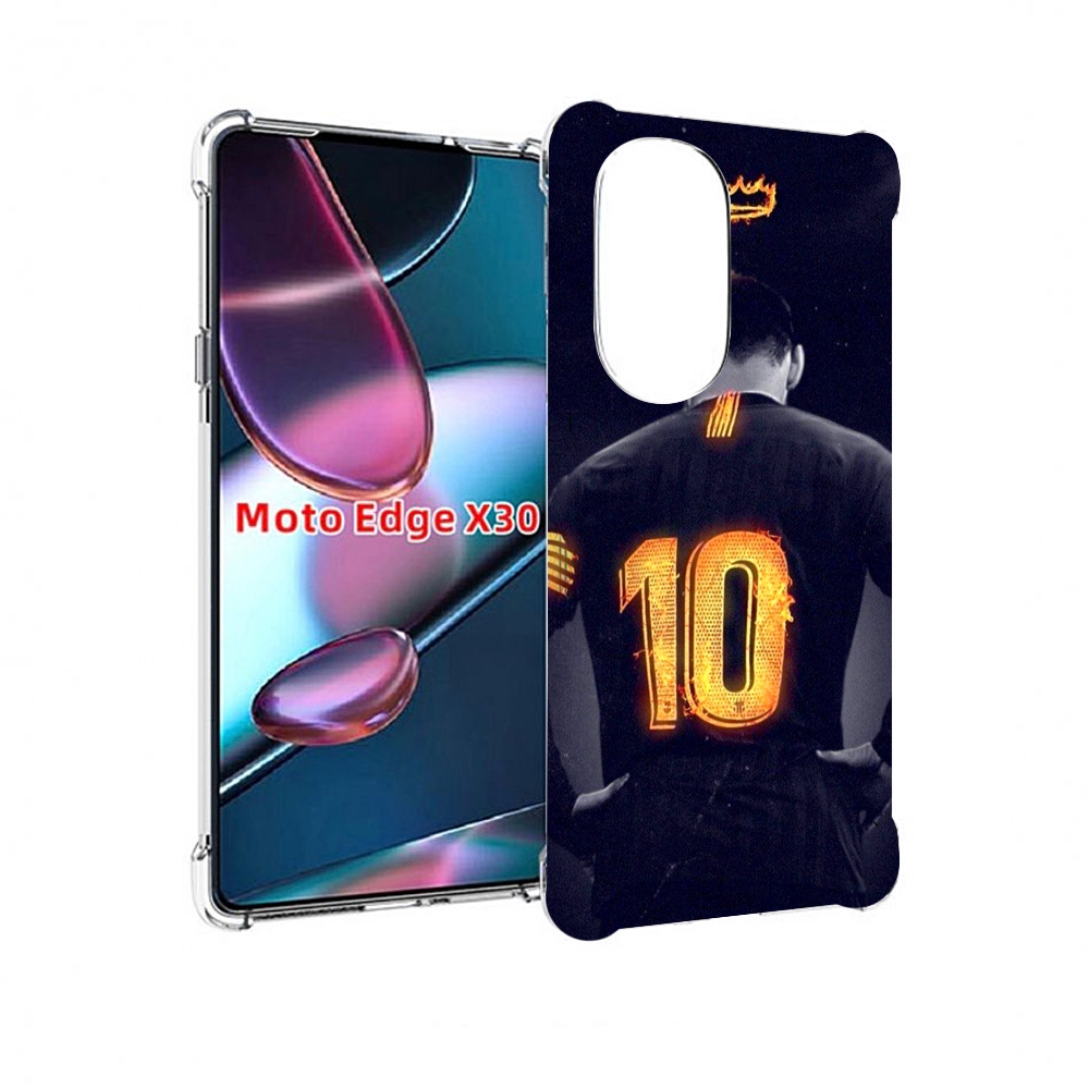 

Чехол MyPads номер-10 для Motorola Moto Edge X30, Прозрачный, Tocco