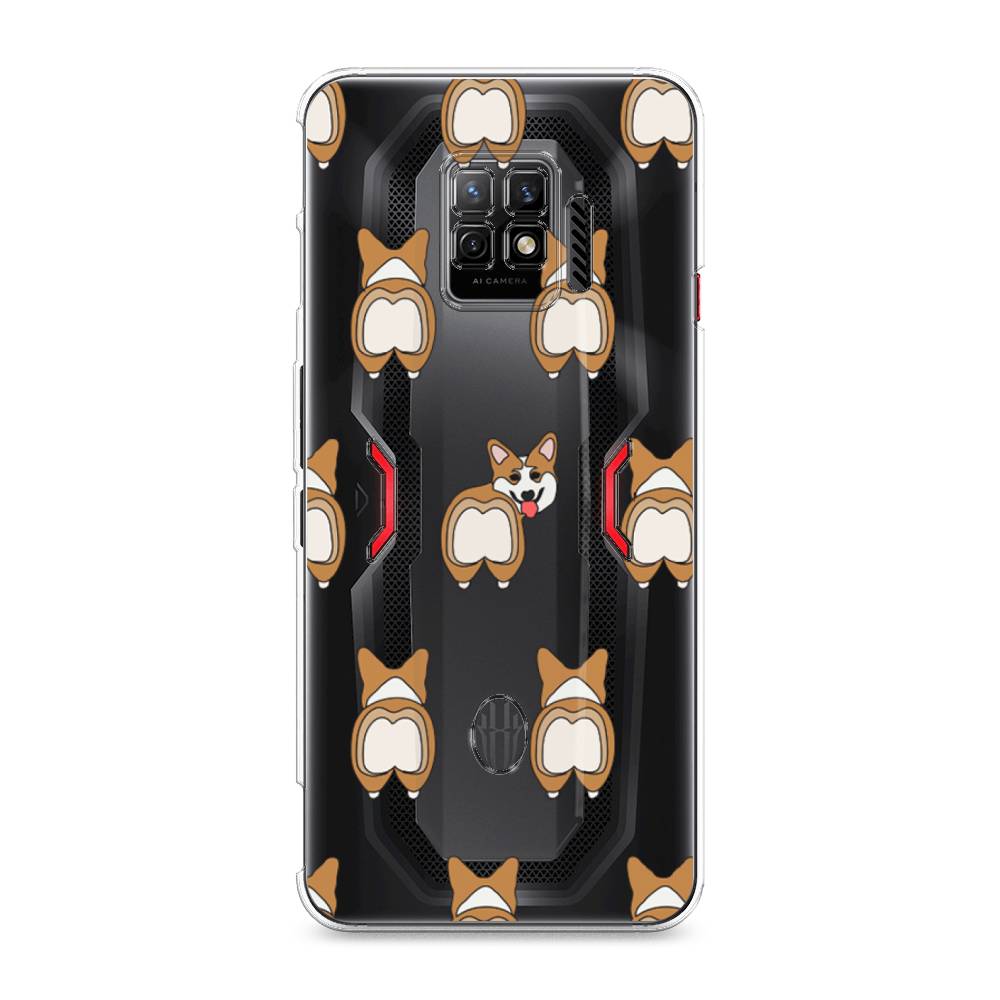 

Чехол Awog на ZTE Nubia Red Magic 7 Pro / ЗТЕ Нубиа Ред Мэджик 7 Pro "Милый корги фон", Разноцветный, 136050-2