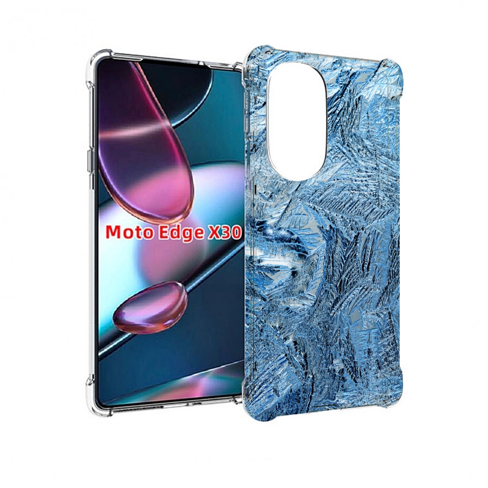 

Чехол MyPads обледенение для Motorola Moto Edge X30, Прозрачный, Tocco
