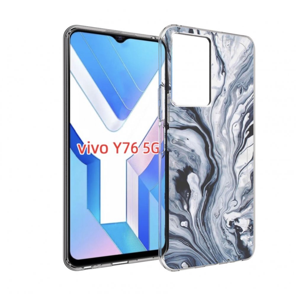 

Чехол MyPads серая краска для Vivo Y76 5G, Прозрачный, Tocco
