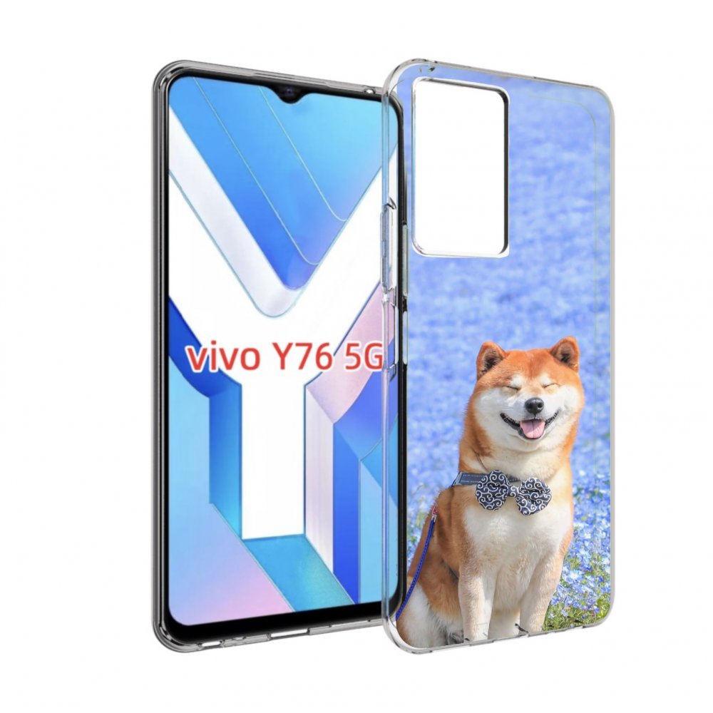 

Чехол MyPads сиба шиба ину 2 для Vivo Y76 5G, Прозрачный, Tocco