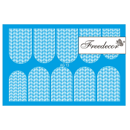 

Слайдер-дизайн, Freedecor, «Аэрография» №13w, Белый