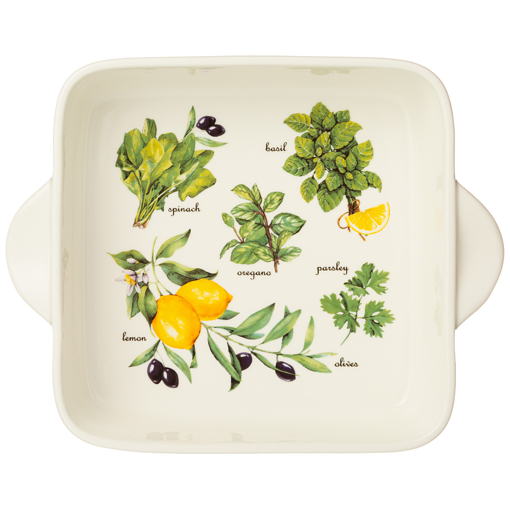 

Набор из 2 штук Блюдо для запекания Lefard Секретные ингредиенты 27см, фарфор (189-297_2), Зеленый