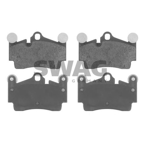 

Комплект задних тормозных колодок Swag 30916619 для Audi Q7; Porsche Cayenne; VW Touareg