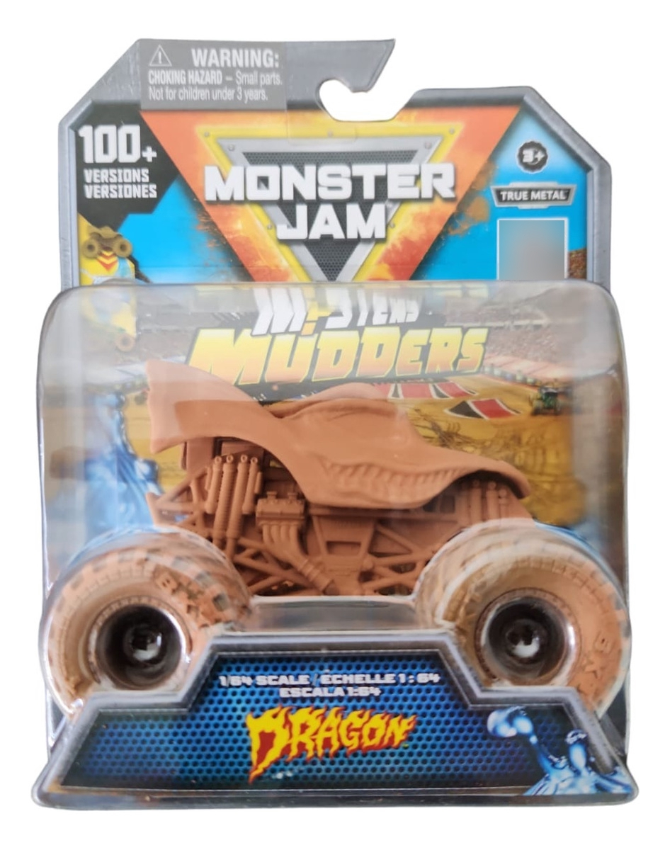 Машинка Monster Jam 164 Mystery Mudders Драгон 6065345 1990₽