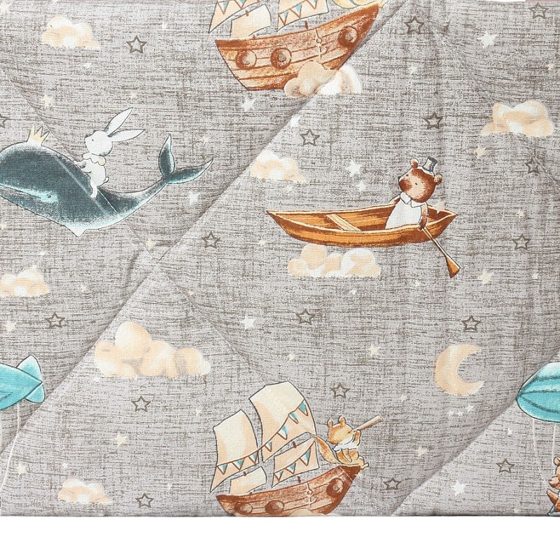 фото Ткань для рукоделия и шитья 900х150см сказка для пэчворка постельного белья texxet