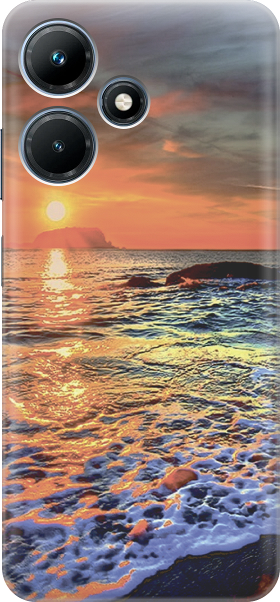 Силиконовый чехол на Infinix Hot 30i