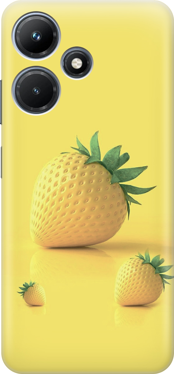 

Силиконовый чехол на Infinix Hot 30i, Черный, 159403