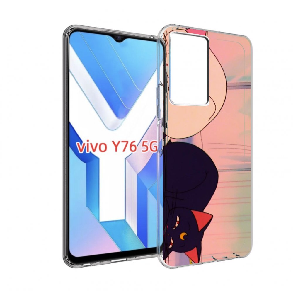 

Чехол MyPads спящие коты для Vivo Y76 5G, Прозрачный, Tocco