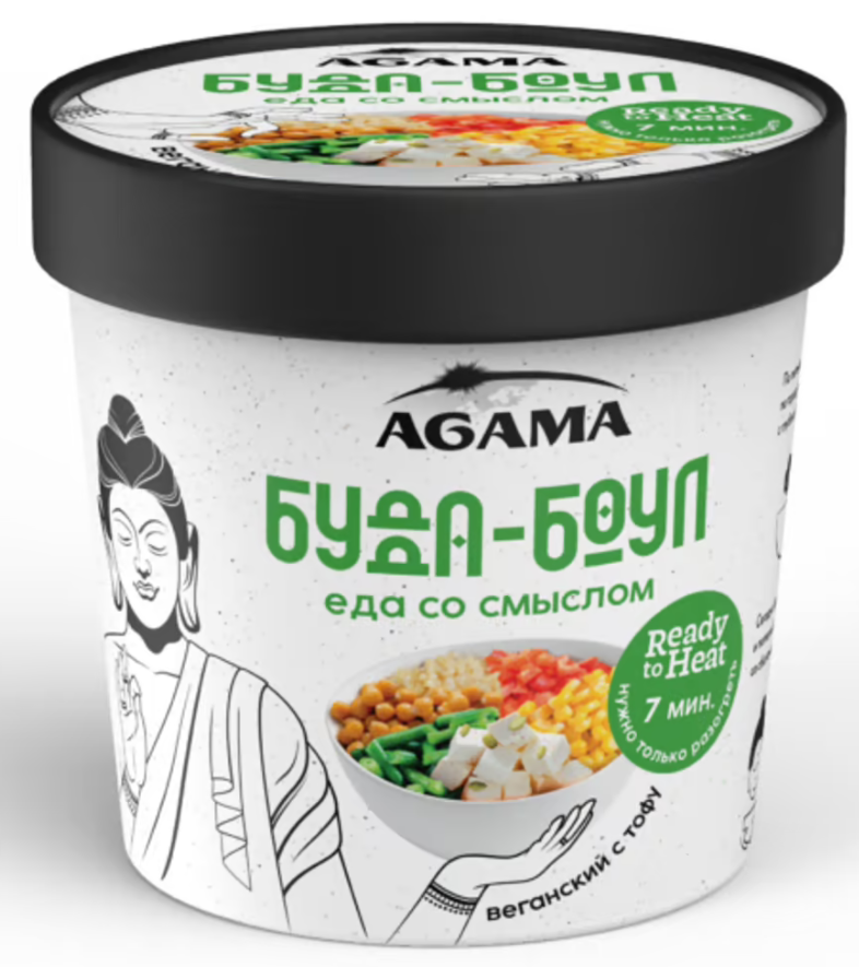 

Будда-боул Agama с тофу веганский 270 г