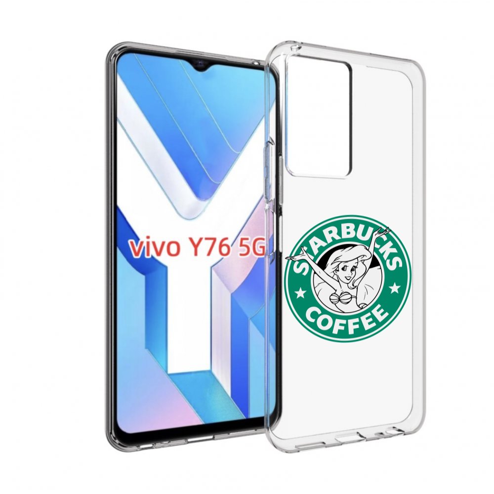 

Чехол MyPads старбакс-кофее для Vivo Y76 5G, Прозрачный, Tocco